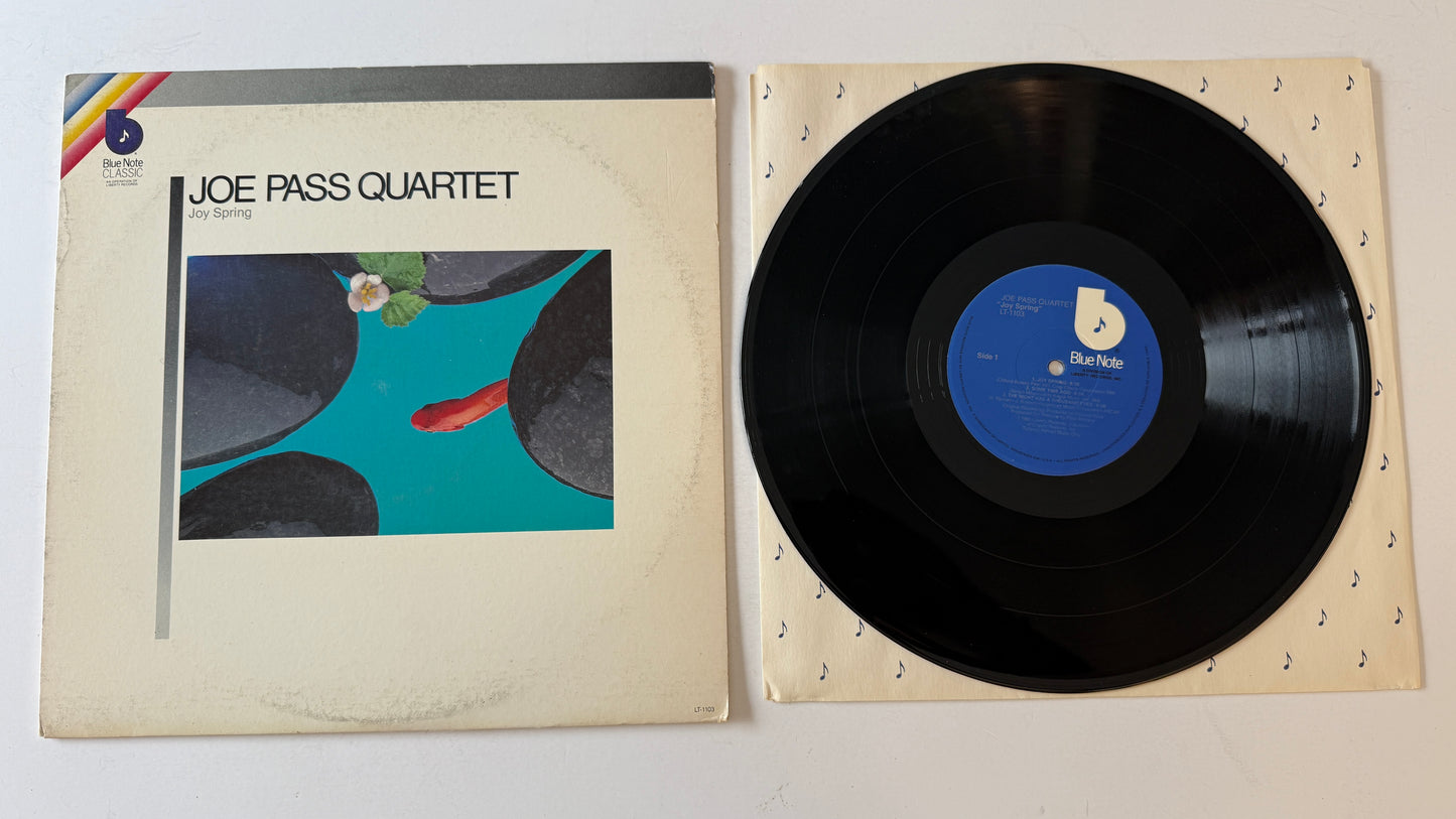 Joe Pass Quartet Joy Spring Used Vinyl LP VG+\VG