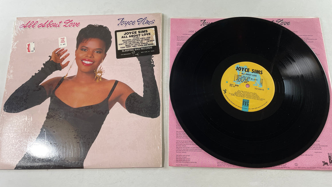 Joyce Sims All About Love Used Vinyl LP VG+\VG+