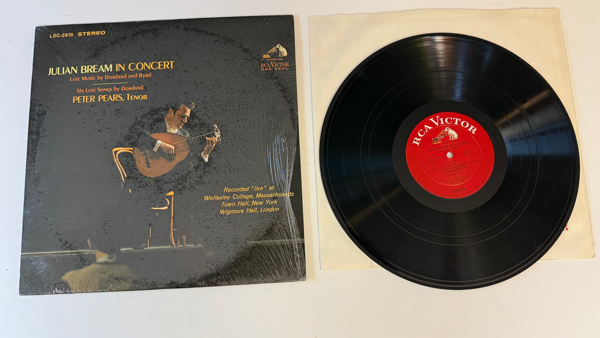 Julian Bream Julian Bream In Concert Used Vinyl LP VG+\VG+