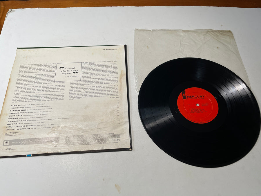 Dave Van Ronk Just Dave Van Ronk Used Vinyl LP VG+\VG
