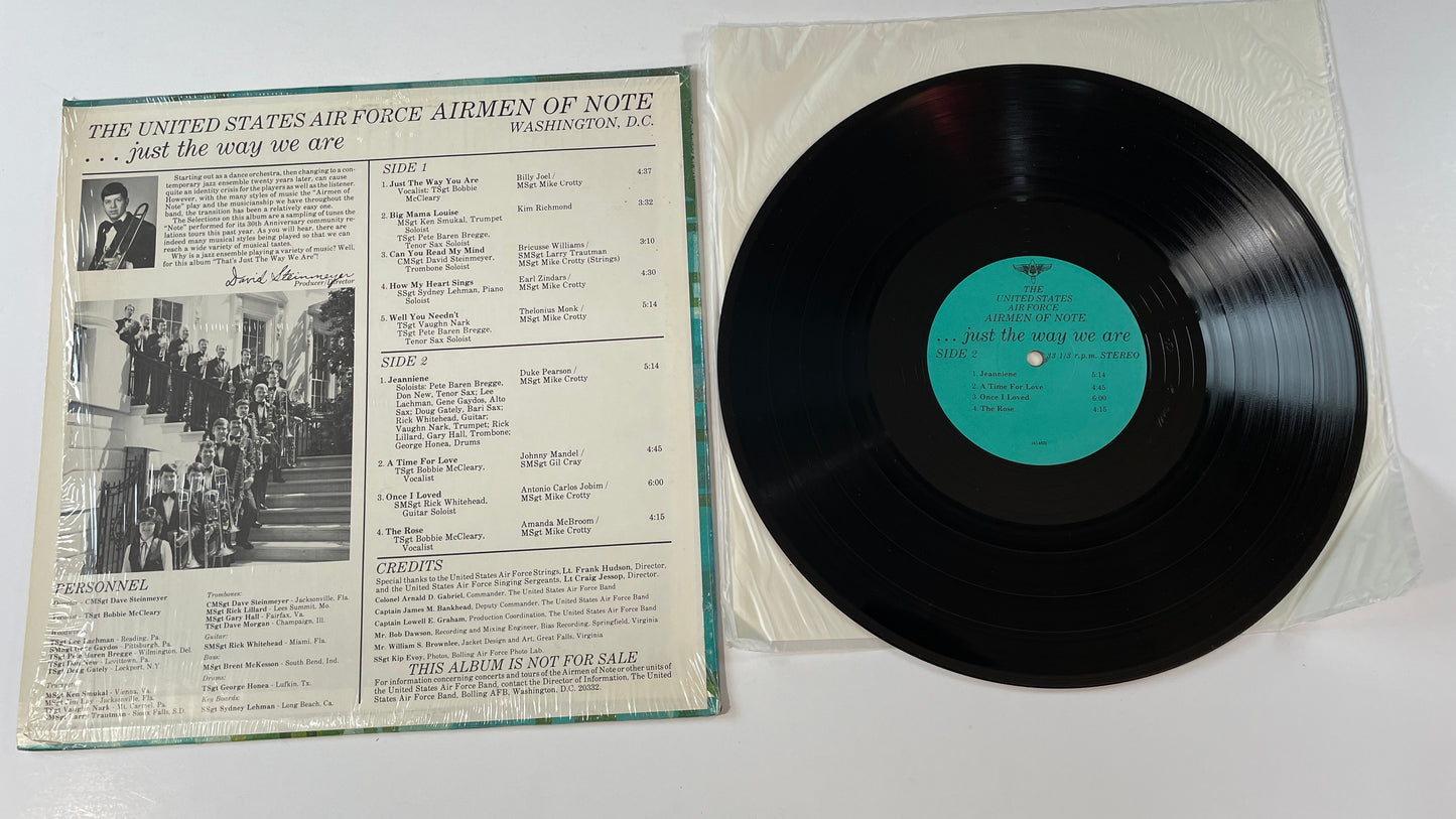 The Airmen Of Note ... Just The Way We Are Used Vinyl LP VG+\VG+