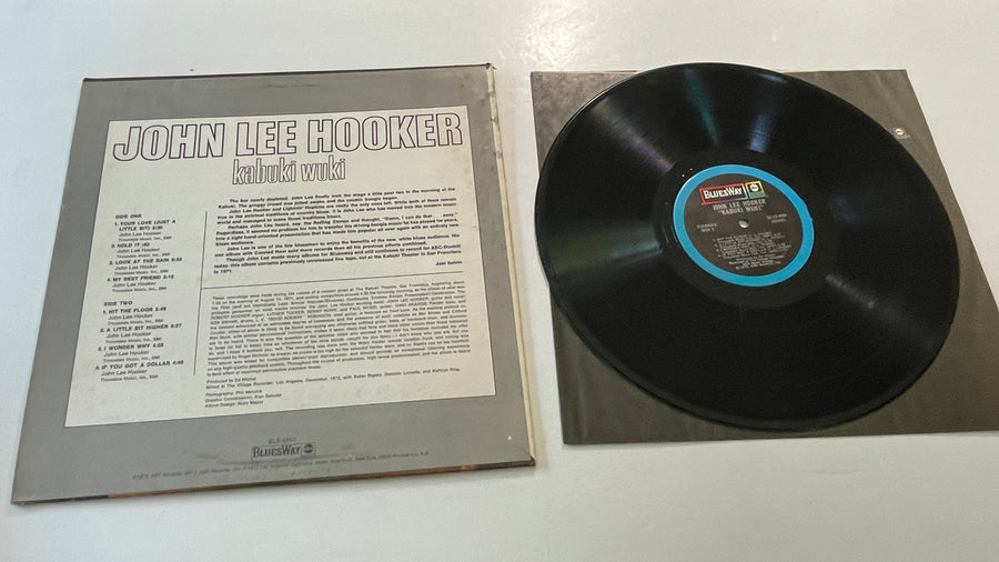 John Lee Hooker Kabuki Wuki Used Vinyl LP VG+\VG