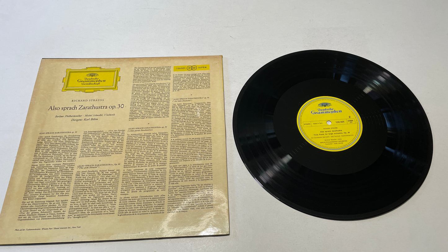 Karl Böhm Also Sprach Zarathustra, Op. 30 \ Black