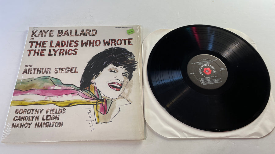 Kaye Ballard The Ladies Who Wrote The Lyrics (Original Cast) Used Vinyl LP VG+\VG+