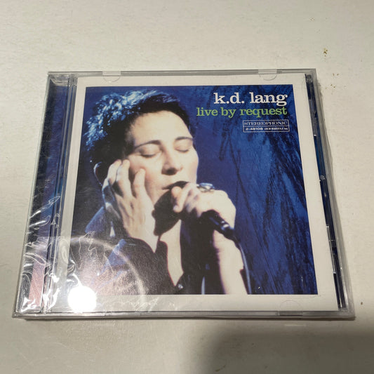 k.d. lang Live By Request Used CD VG+\VG+