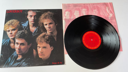 Loverboy Keep It Up Used Vinyl LP VG+\VG