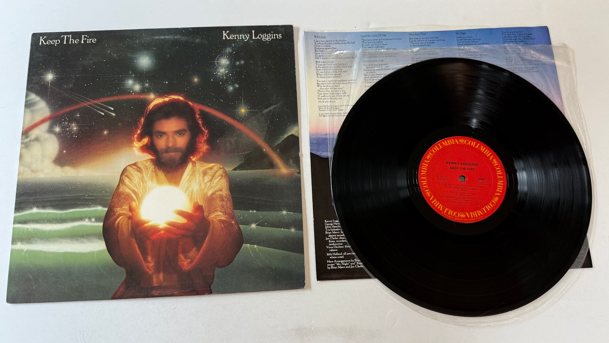 Kenny Loggins Keep The Fire Used Vinyl LP VG\VG