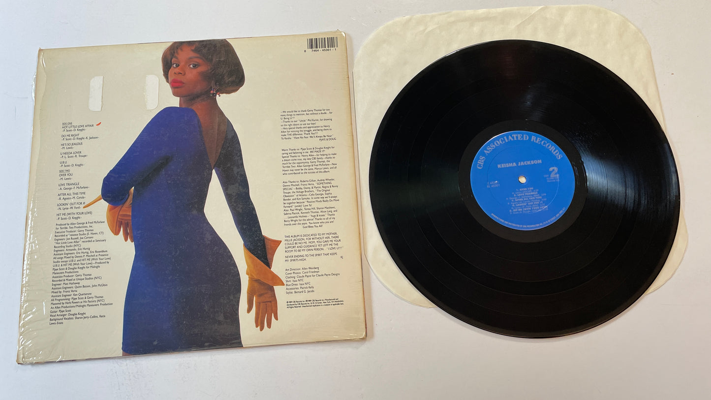 Keisha Jackson Keisha Jackson Used Vinyl LP VG+\VG+