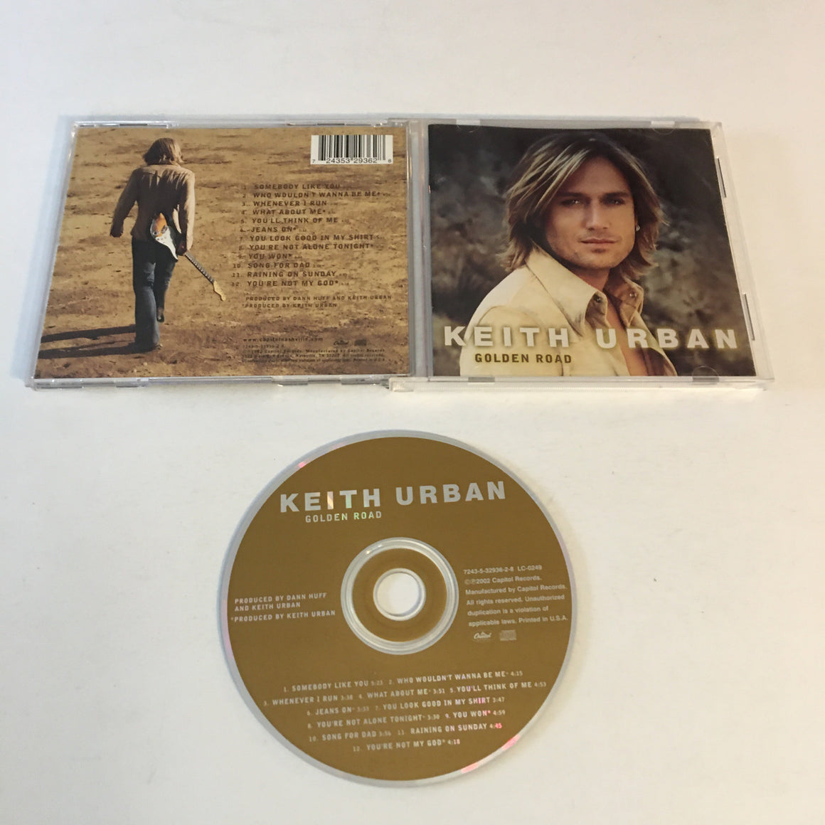Keith Urban Golden Road Used CD VG+\VG+