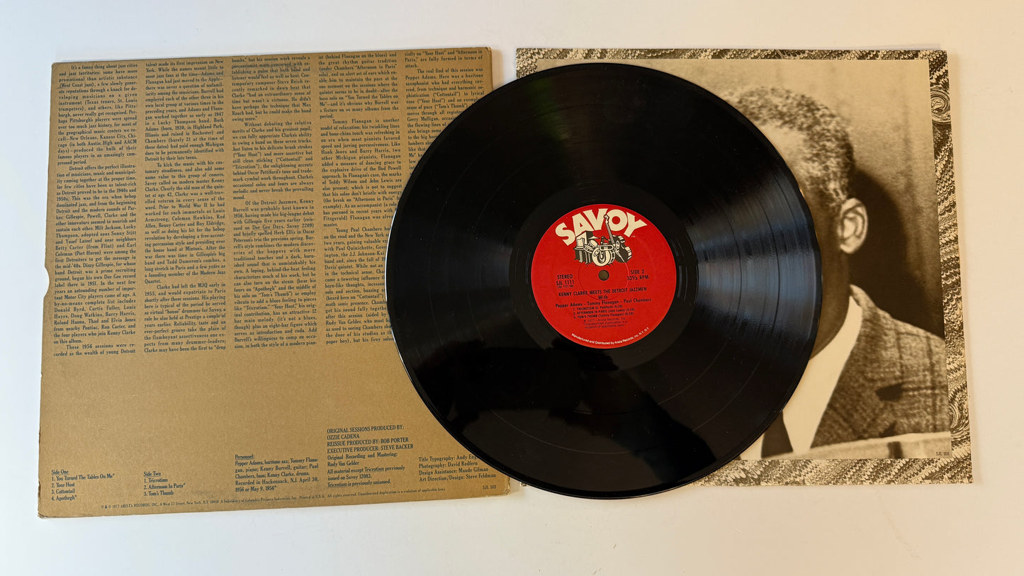 Kenny Clarke Kenny Clarke Meets The Detroit Jazzmen Used Vinyl LP VG+\VG