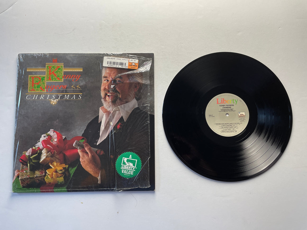Kenny Rogers Christmas Used Vinyl LP VG+\VG+