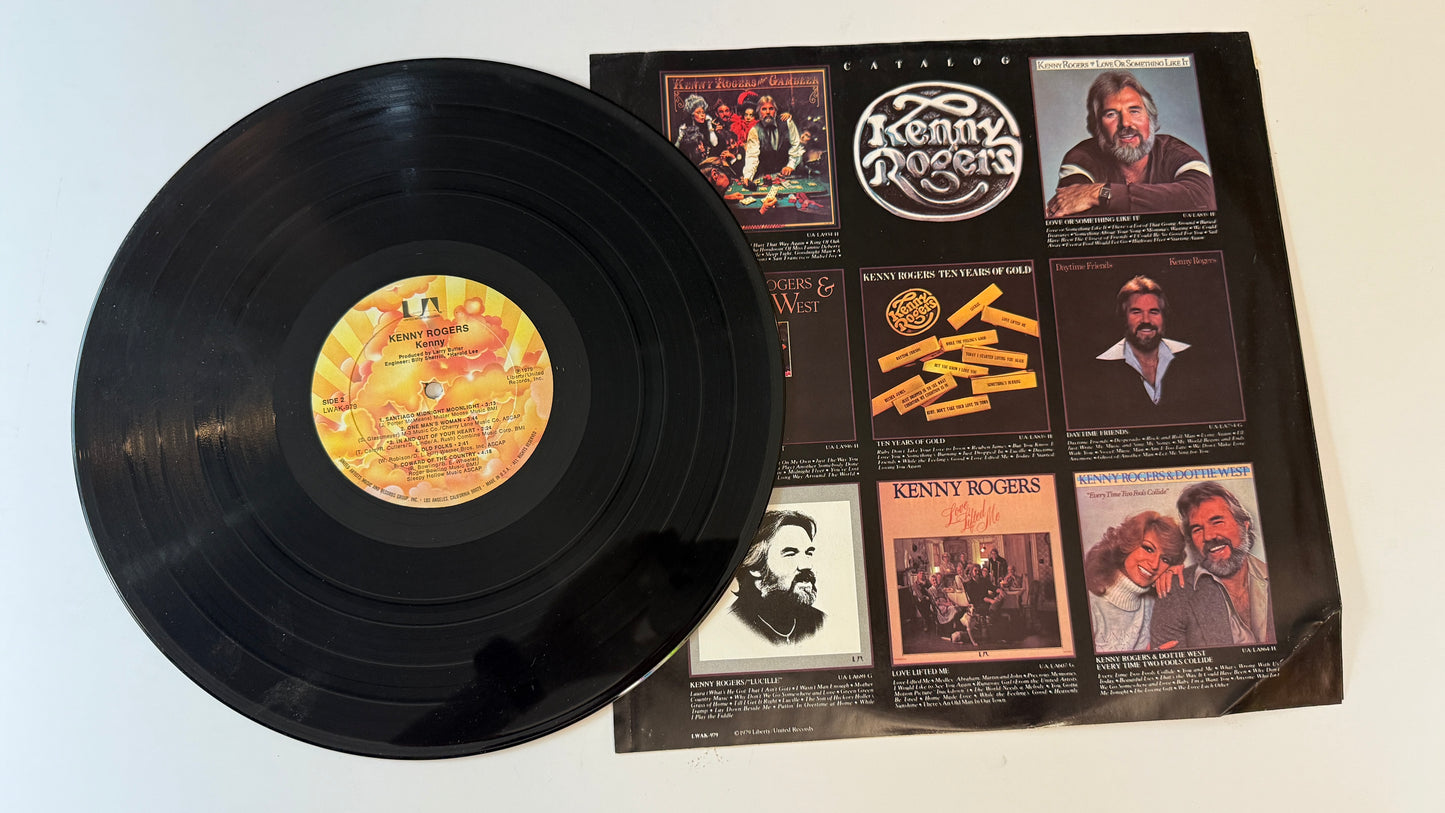 Kenny Rogers Kenny Used Vinyl LP VG+\VG