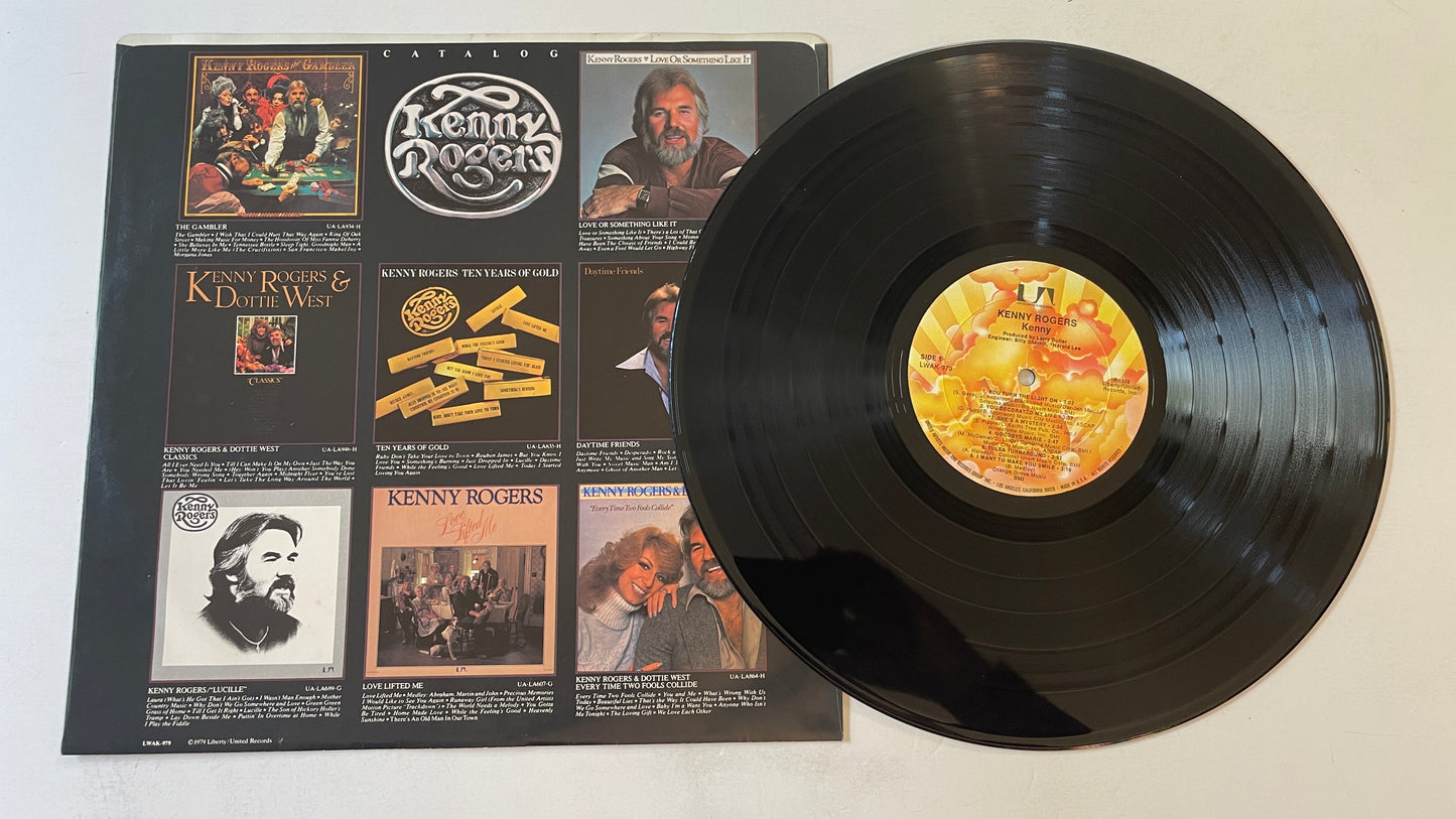 Kenny Rogers Kenny Used Vinyl LP VG+\VG