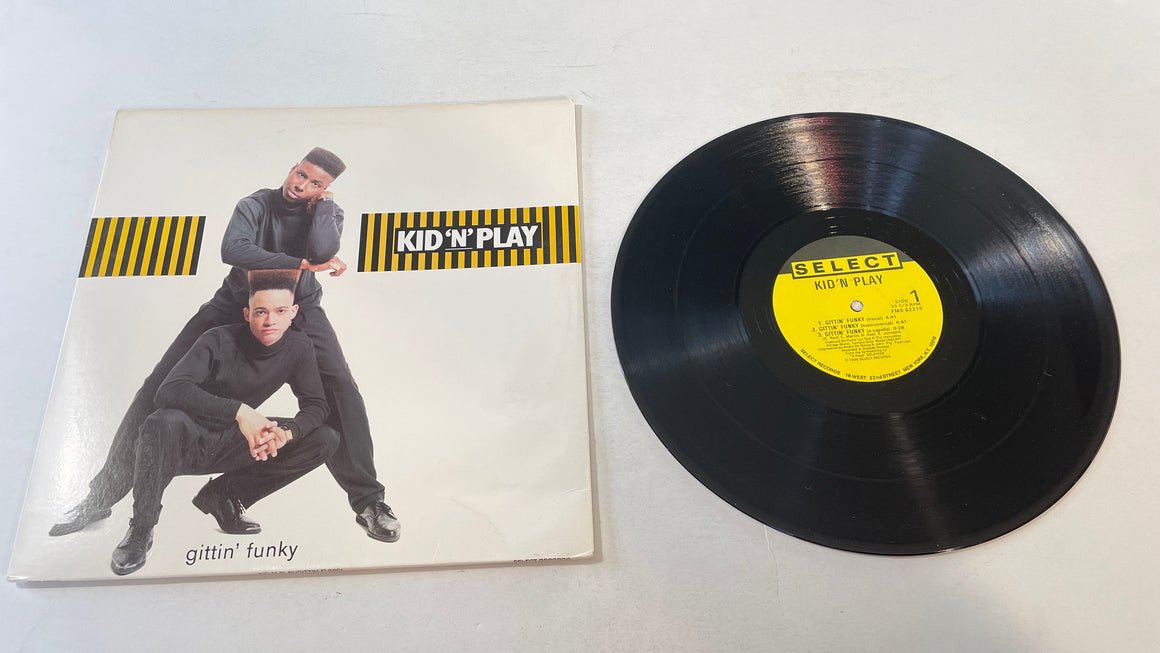 Kid 'N' Play Gittin' Funky 12" Used Vinyl Single VG+\VG