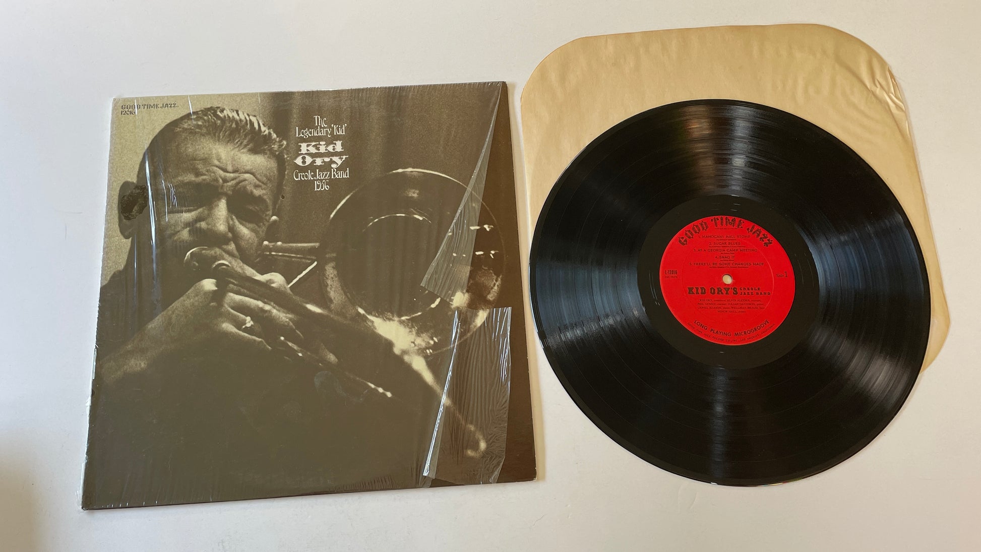 Kid Ory And His Creole Jazz Band Kid Ory's Creole Jazz Band: 1956 Used Vinyl LP VG+\VG+