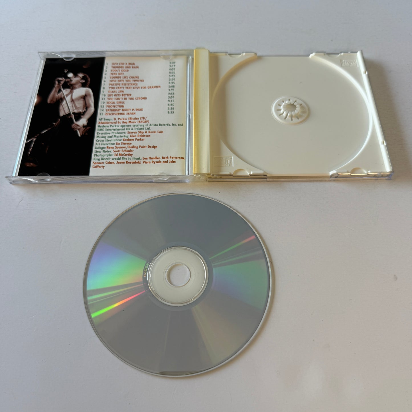 Graham Parker King Biscuit Flower Hour Presents Graham Parker Used CD VG+\VG+