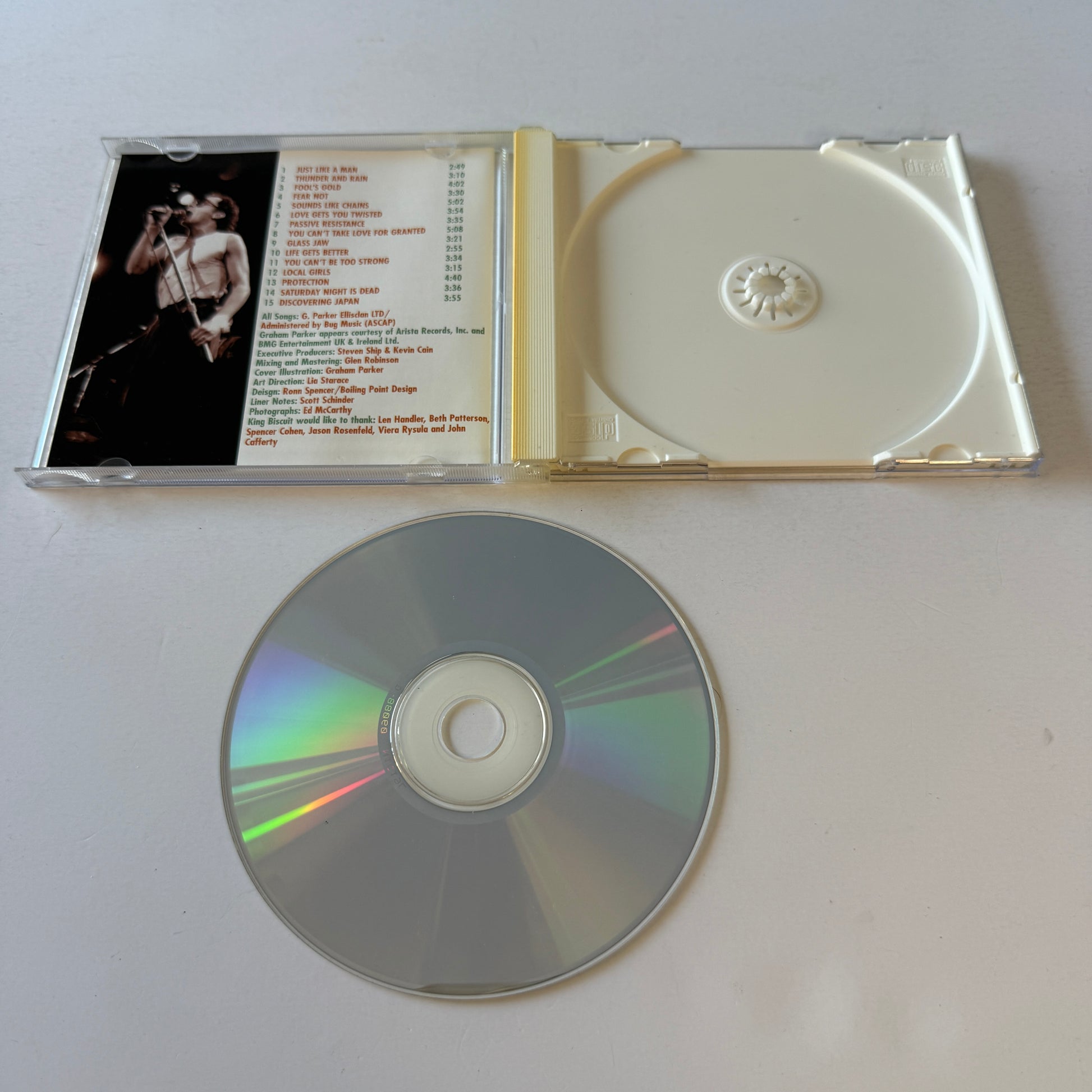 Graham Parker King Biscuit Flower Hour Presents Graham Parker Used CD VG+\VG+