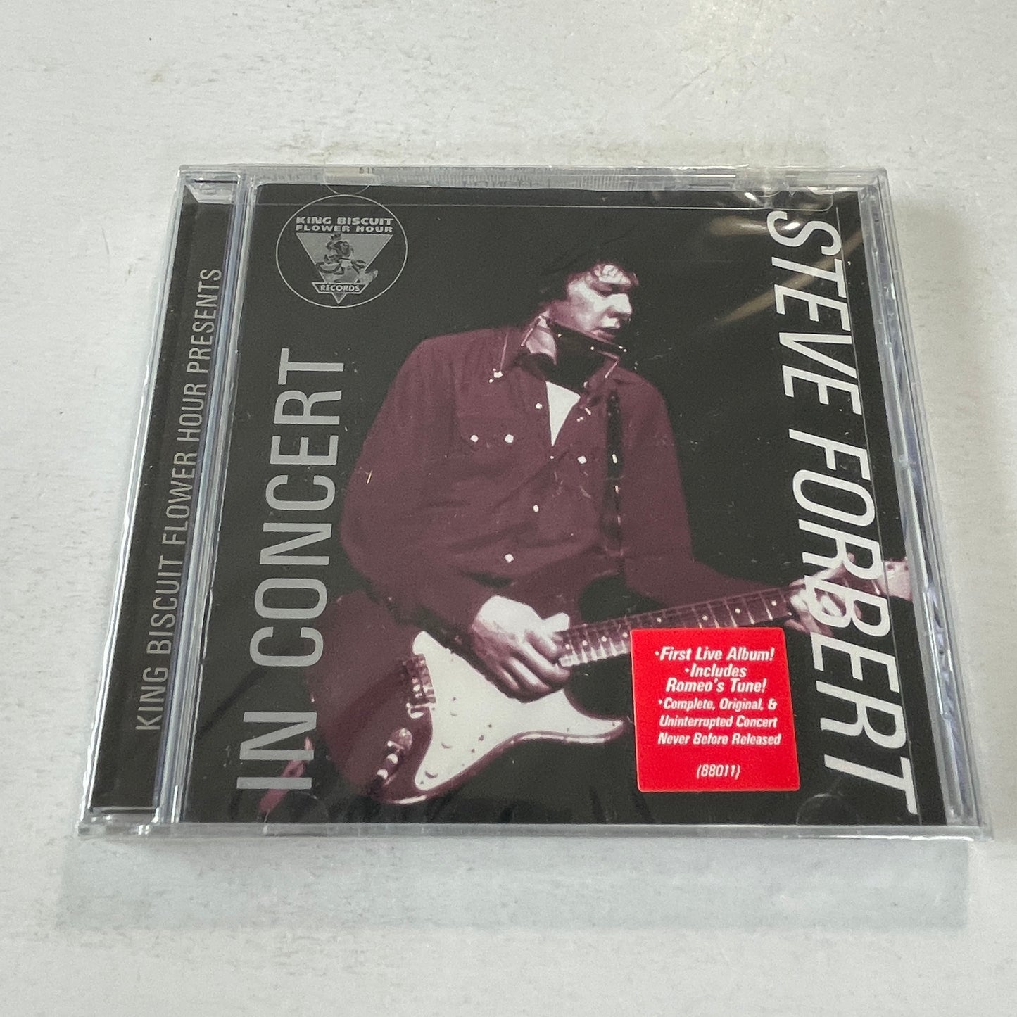 Steve Forbert King Biscuit Flower Hour Presents Steve Forbert In Concert New Sealed CD M\M