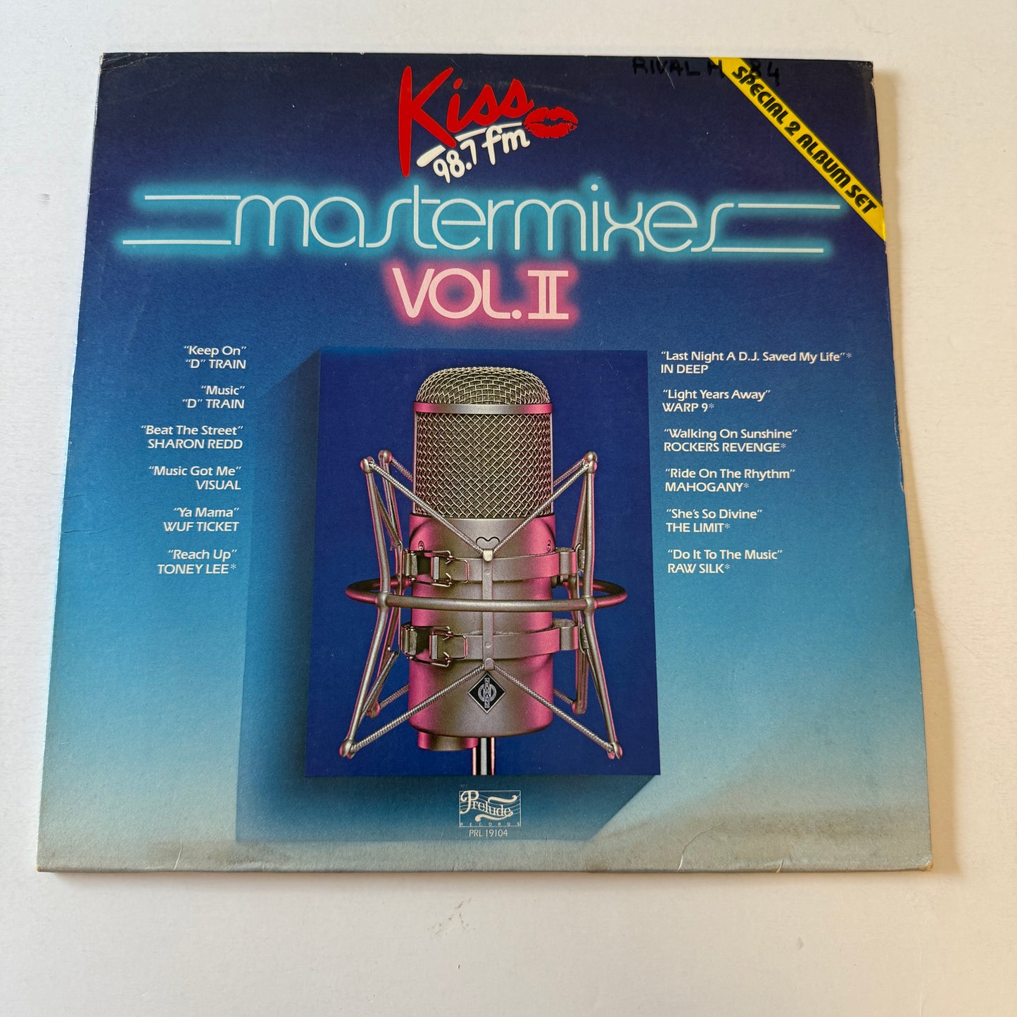 Various Kiss 98.7 FM Mastermixes Vol. II Used Vinyl 2LP VG+\VG