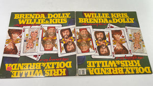 Kris, Willie, Dolly & Brenda The Winning Hand Used Vinyl 2LP VG+\VG