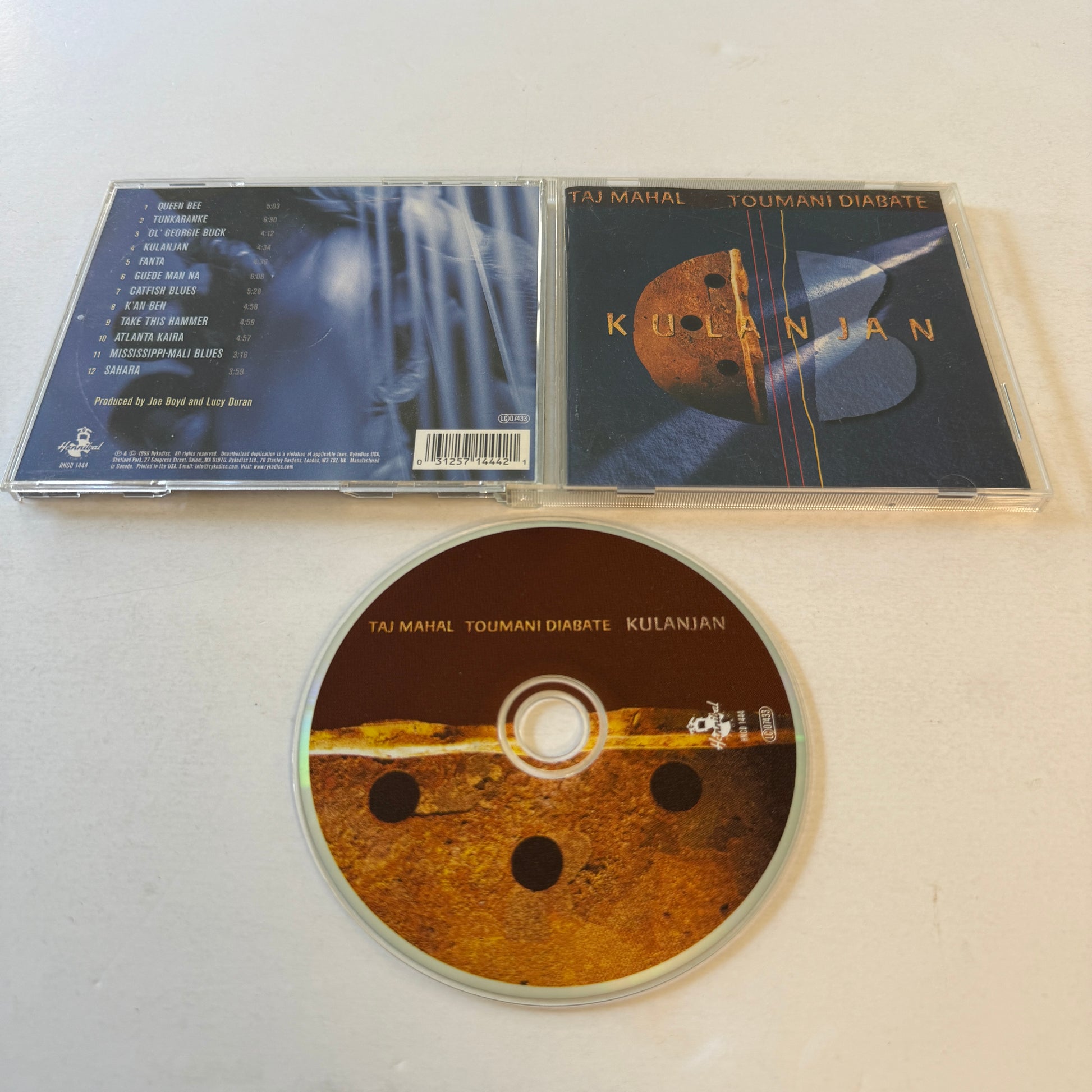 Taj Mahal Kulanjan Used CD VG+\VG+