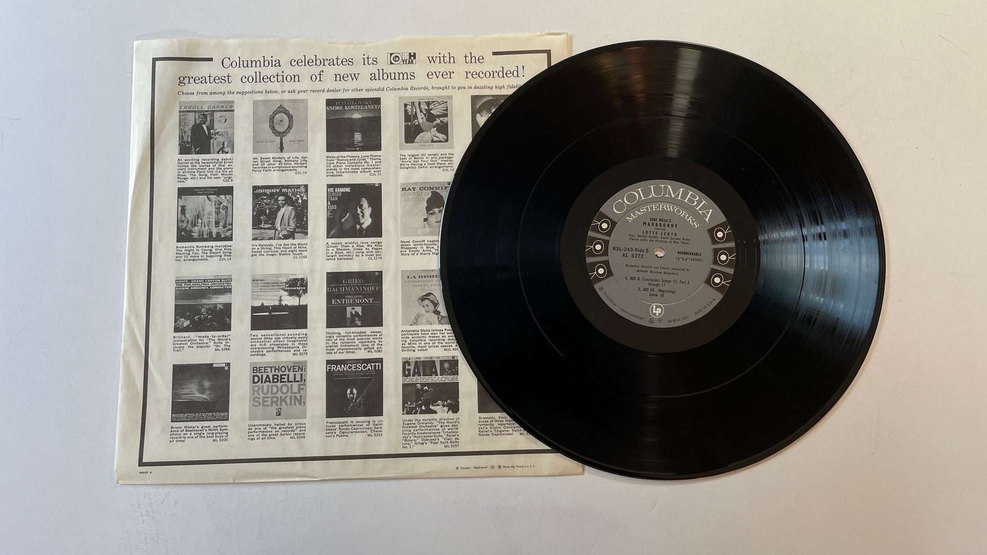 Kurt Weill Kurt Weill's Rise And Fall Of The City Of Mahagonny Used Vinyl Box Set VG+\VG