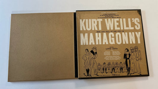 Kurt Weill Kurt Weill's Rise And Fall Of The City Of Mahagonny Used Vinyl Box Set VG+\VG