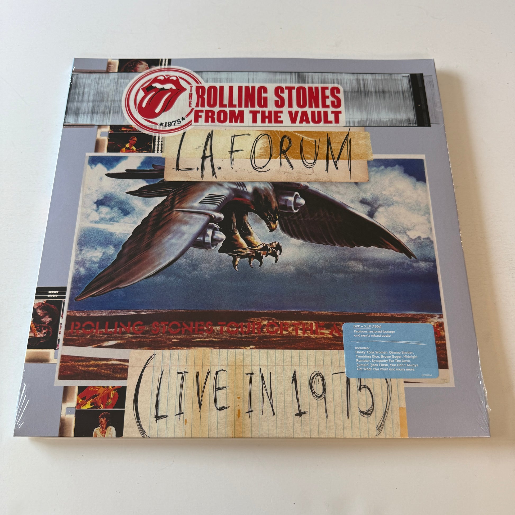 The Rolling Stones L.A. Forum (Live In 1975) New Vinyl 3LP M\M