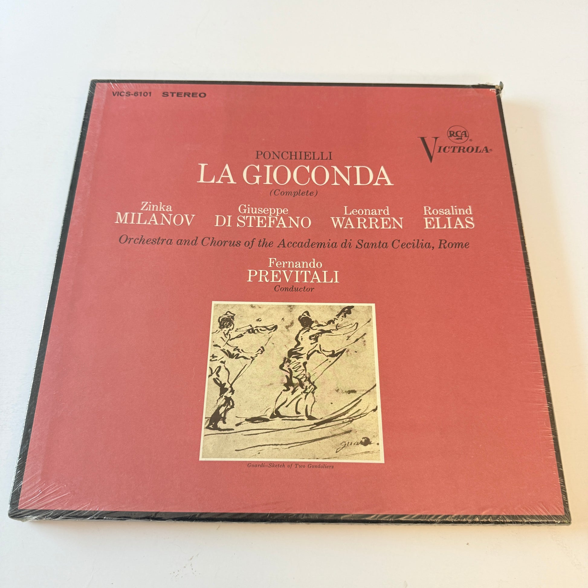 Amilcare Ponchielli La Gioconda (Complete) New Vinyl Box Set M\VG+