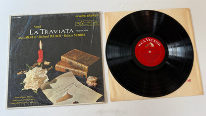Giuseppe Verdi La Traviata Highlights Used Vinyl LP VG+\VG+