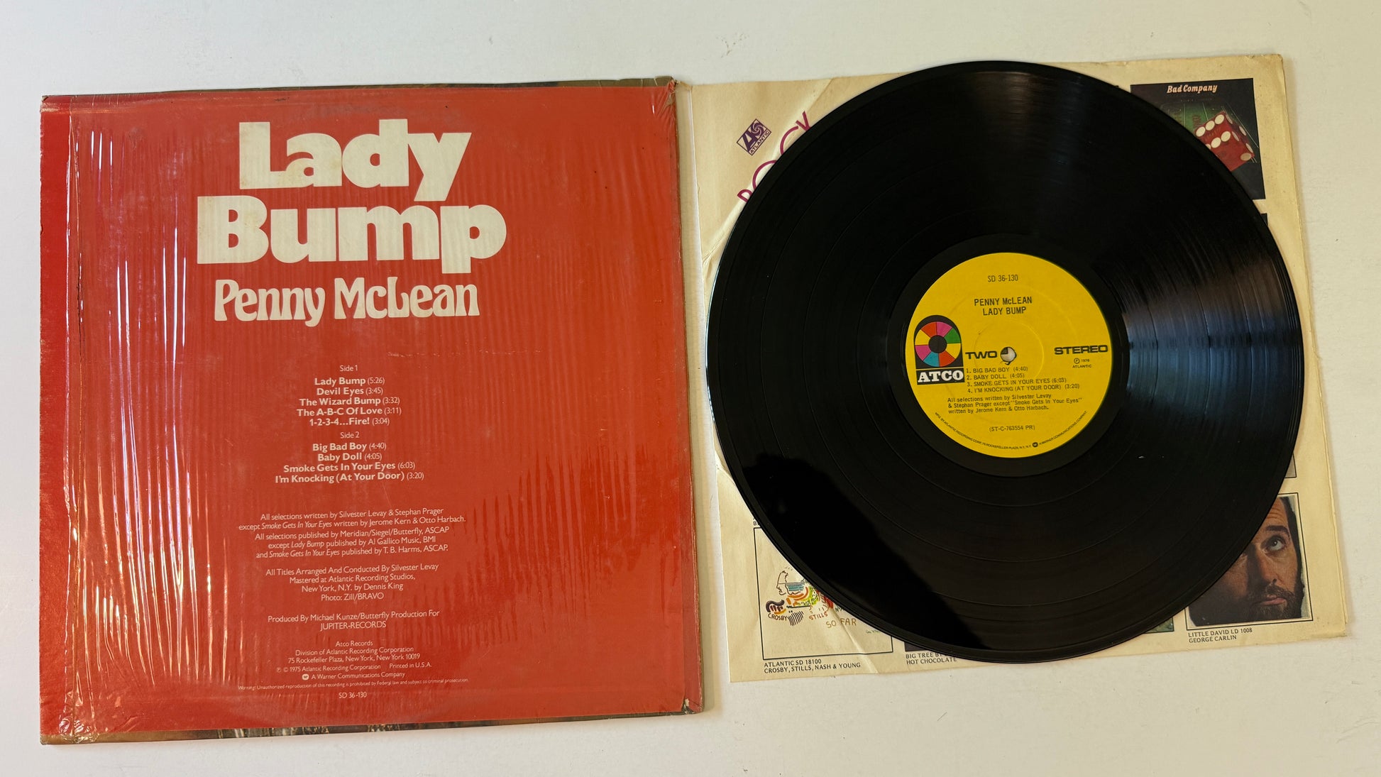Penny McLean Lady Bump Used Vinyl LP VG+\VG+