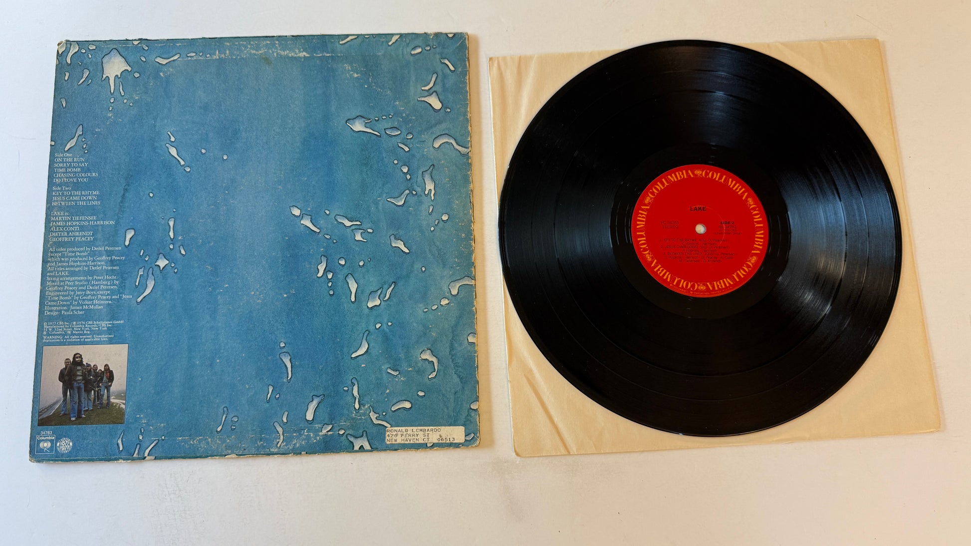 Lake Lake Used Vinyl LP VG+\G+