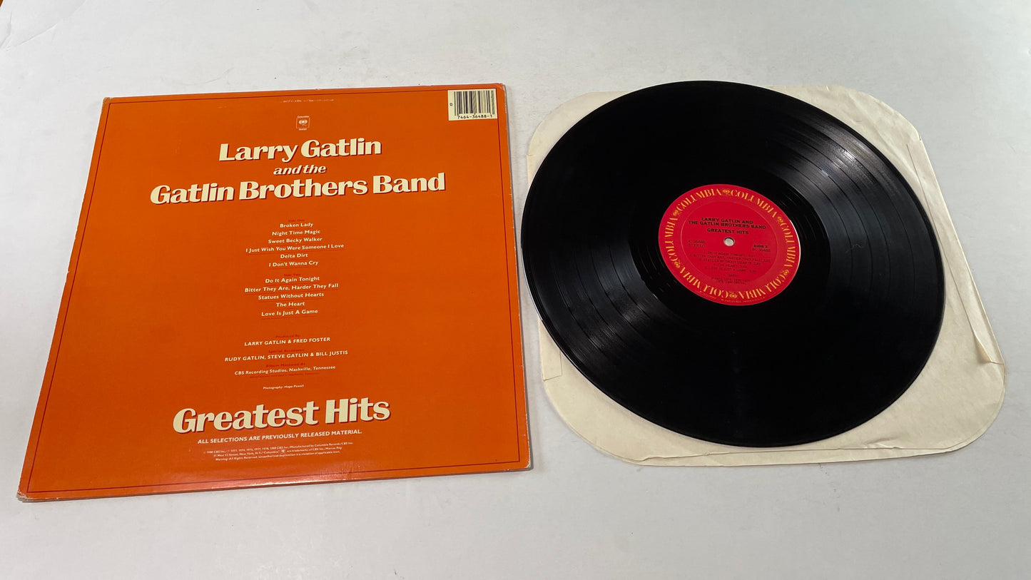 Larry Gatlin & The Gatlin Brothers Greatest Hits Used Vinyl LP VG+\VG