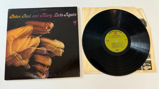 Peter, Paul & Mary Late Again Used Vinyl LP VG+\VG