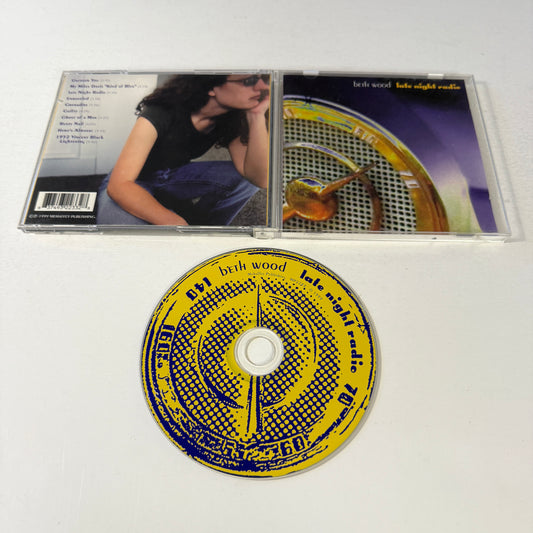 Beth Wood Late Night Radio Used CD VG+\VG+