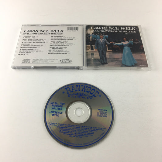 Lawrence Welk 22 All Time Favorite Waltzes Used CD VG\VG