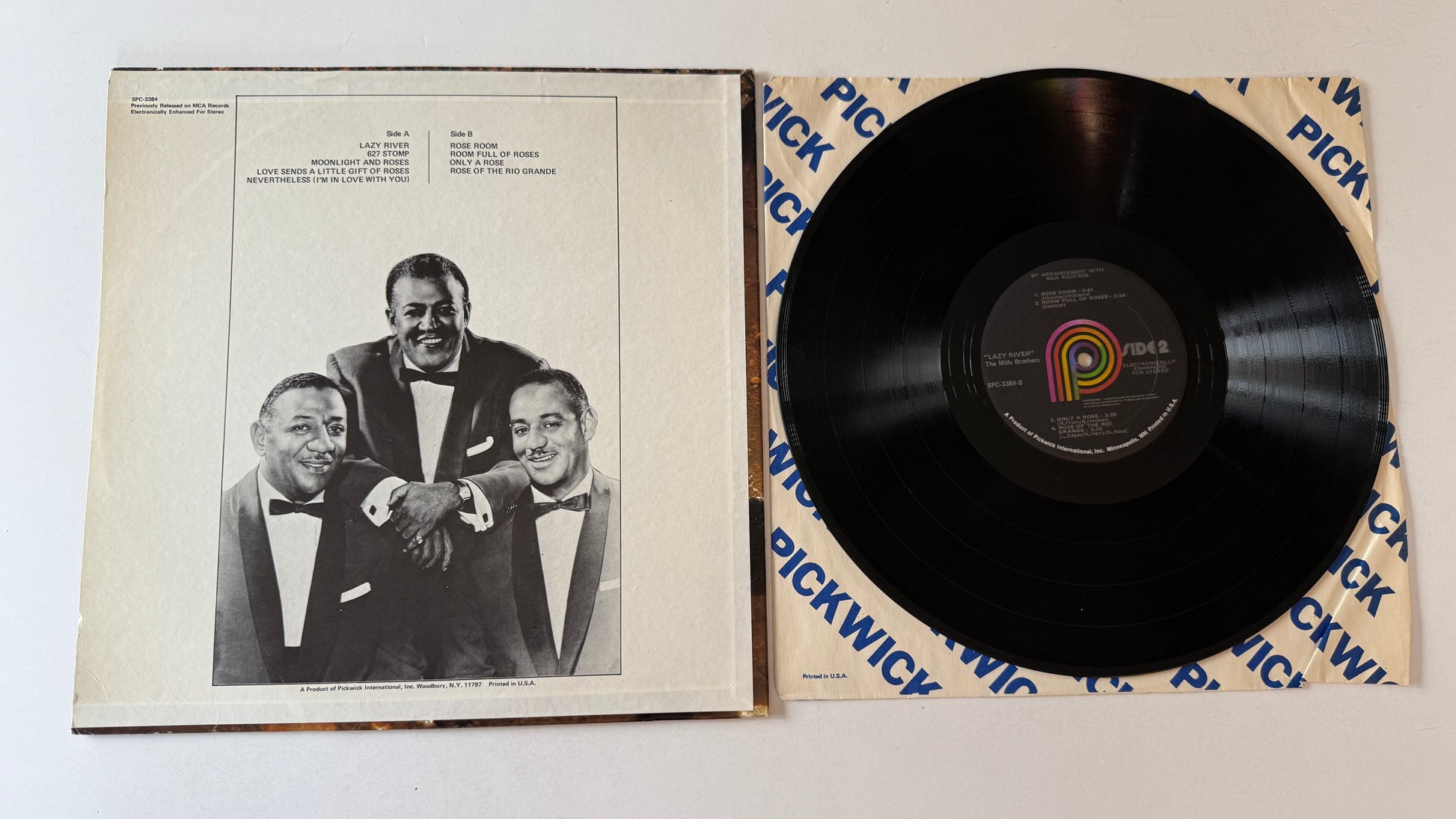 The Mills Brothers Lazy River Used Vinyl LP VG+\VG+
