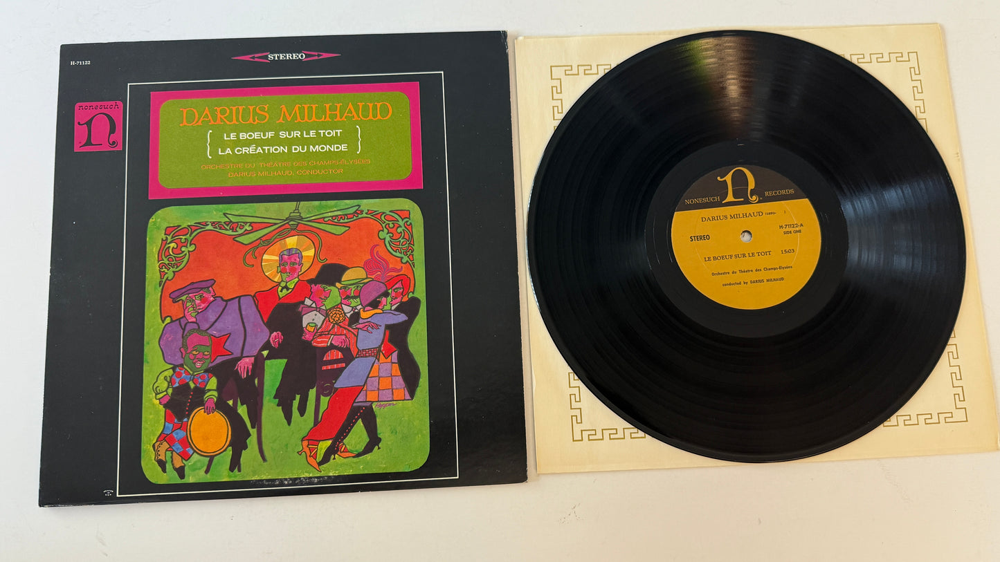 Darius Milhaud Le Boeuf Sur Le Toit / La Création Du Monde Used Vinyl 2LP VG+\VG