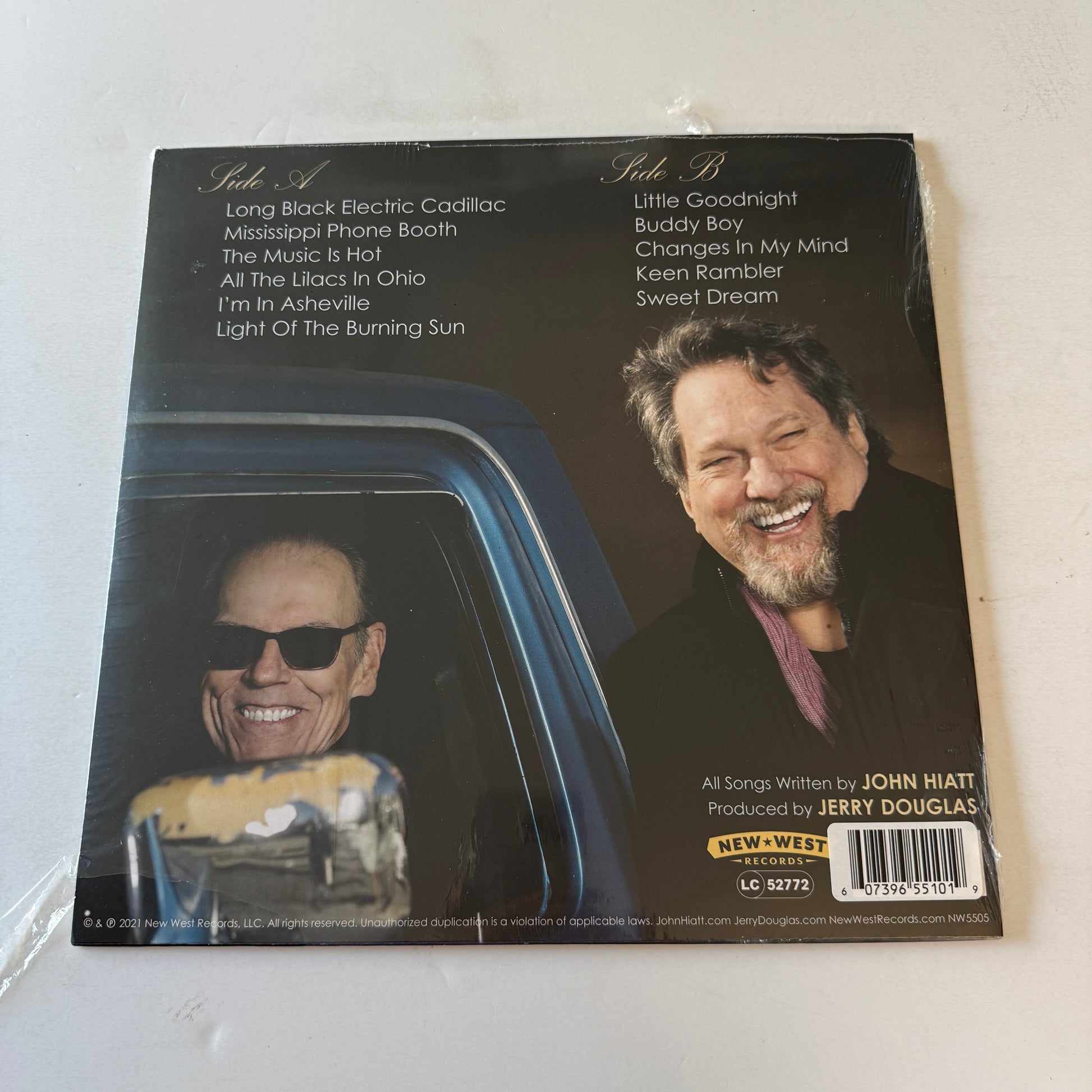 John Hiatt Leftover Feelings Used Vinyl LP M\VG+