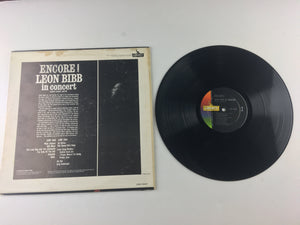 Leon Bibb Encore! Leon Bibb In Concert Used Vinyl LP VG\VG
