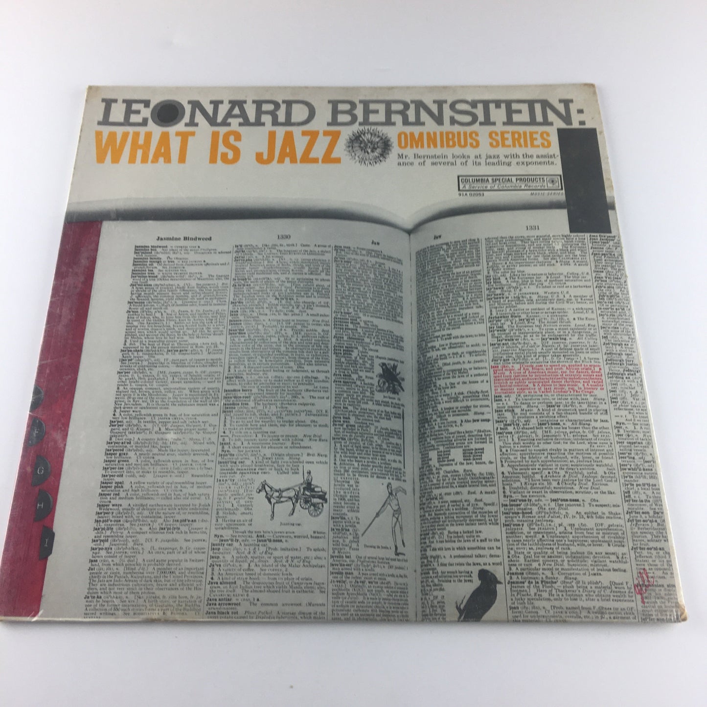 Leonard Bernstein What Is Jazz? Used Vinyl LP M\VG+