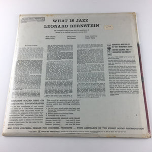 Leonard Bernstein What Is Jazz? Used Vinyl 2LP M\VG+