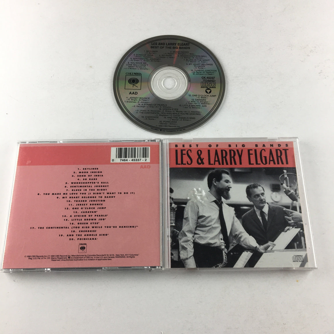 Les & Larry Elgart Best Of Big Bands Used CD VG+\VG+