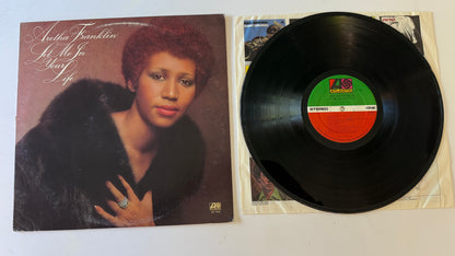 Aretha Franklin Let Me In Your Life Used Vinyl LP VG+\VG