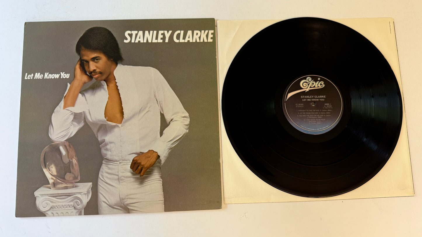 Stanley Clarke Let Me Know You Used Vinyl LP VG+\VG+