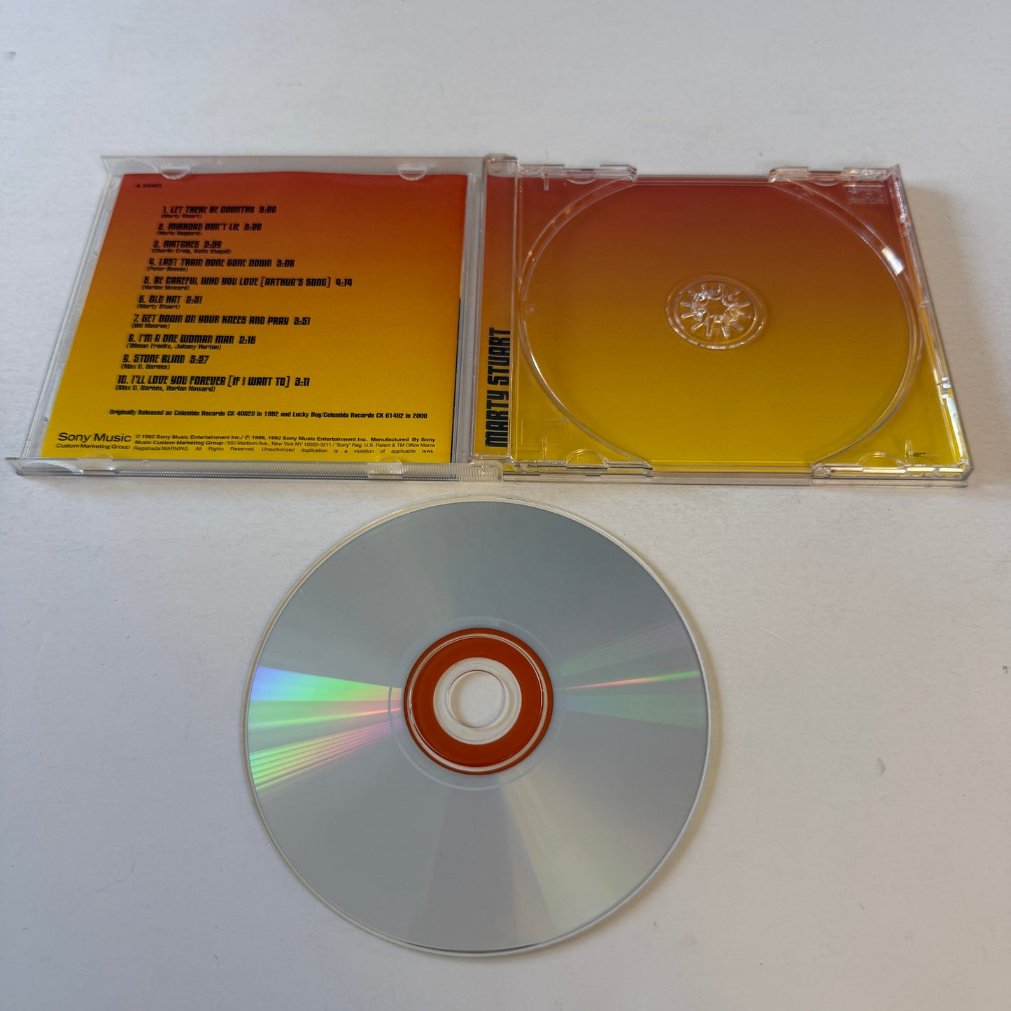 Marty Stuart Let There Be Country Used CD VG+\VG