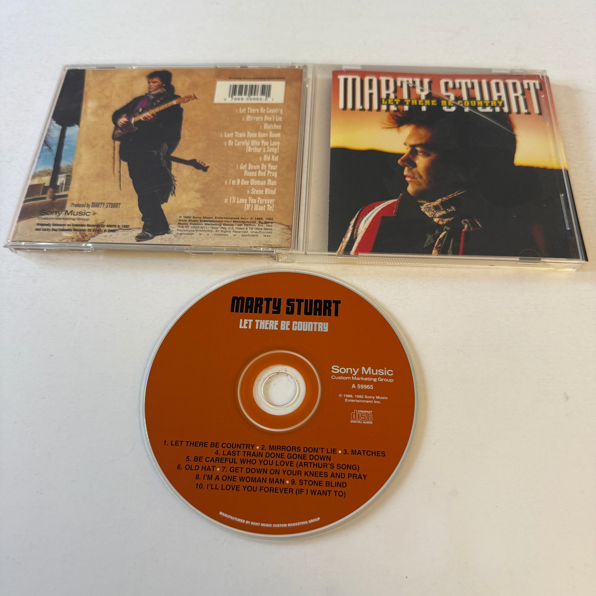Marty Stuart Let There Be Country Used CD VG+\VG