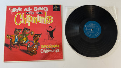 David Seville Let's All Sing With The Chipmunks Used Vinyl LP VG+\VG