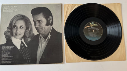 George Jones & Tammy Wynette Let's Build A World Together Used Vinyl LP VG+\VG