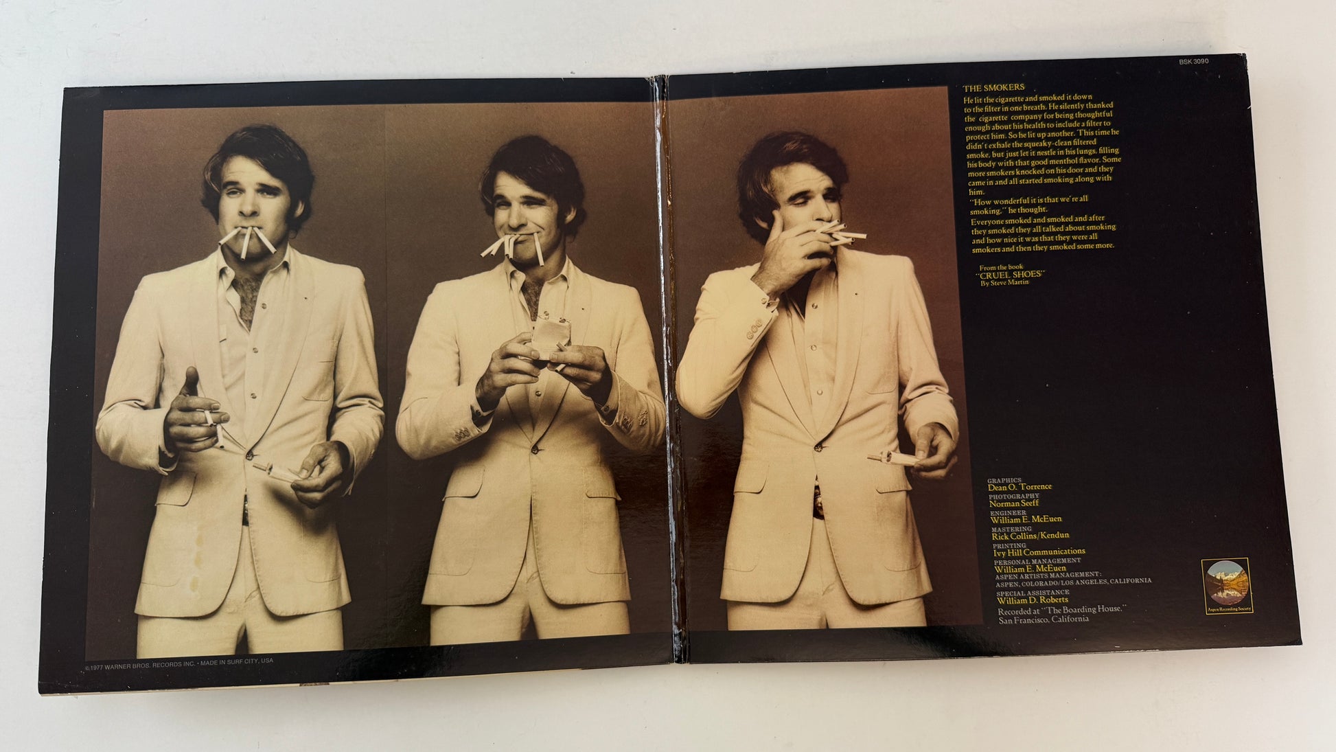 Steve Martin Let's Get Small Used Vinyl LP VG+\VG